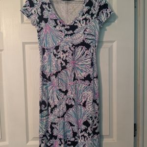 Lilly Pulitzer Seahorse Seashell Dtess